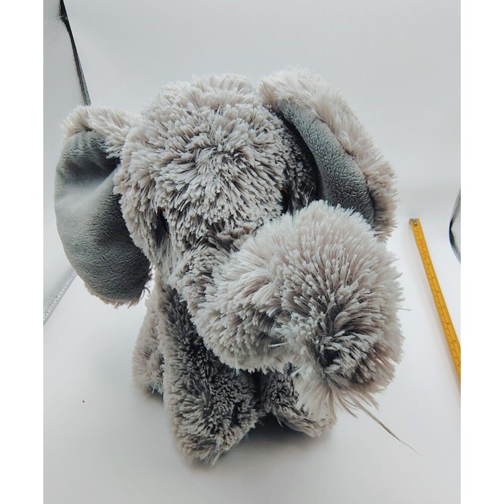 Wildlife Artist, Inc. Elephant Calf Plush 12" Gray Furry Stuffed Animal 2021